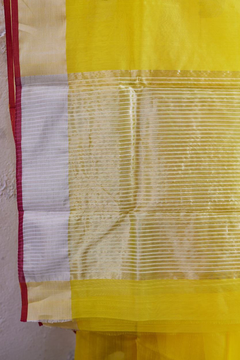 Zareen Cotton Silk Chanderi Saree