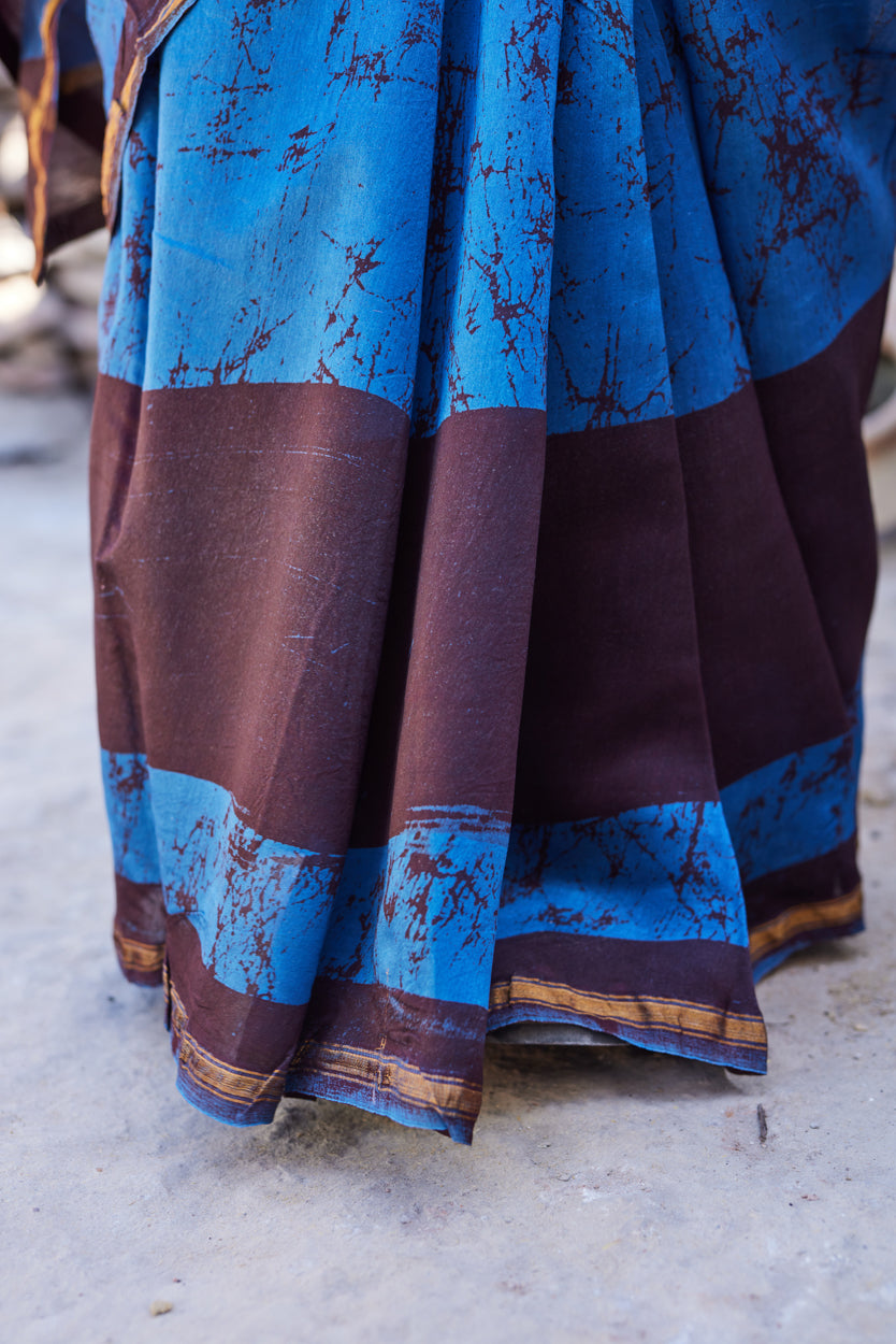 Chitramayi Cotton Silk Chanderi Saree