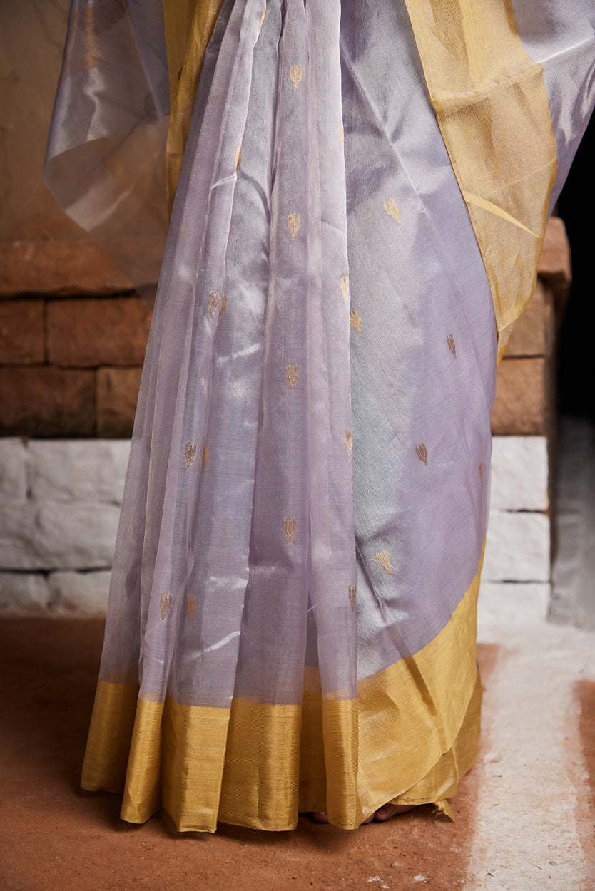 Mogra Chandni Pure Silk Chanderi Saree