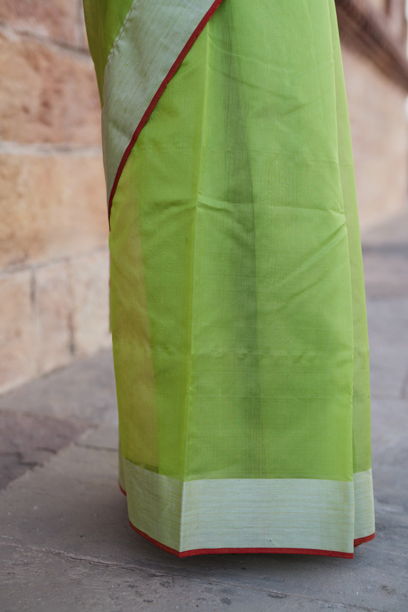 Jhilmil Afsana Cotton Silk Chanderi Saree
