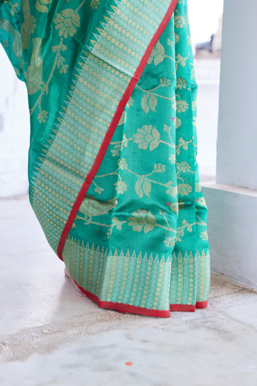 Shayrana Pattu Silk Chanderi Saree