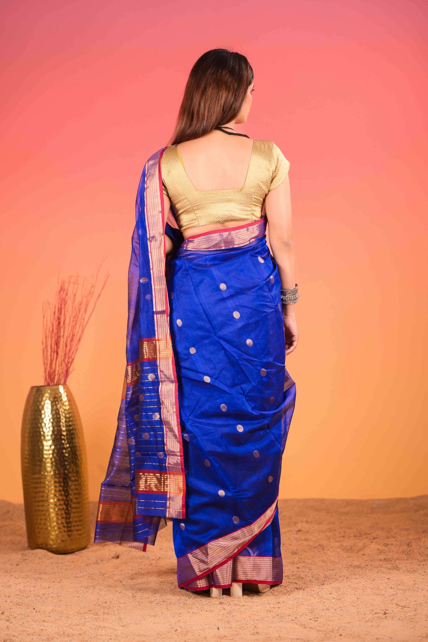 Megha Rupa Chanderi Cotton Silk Saree