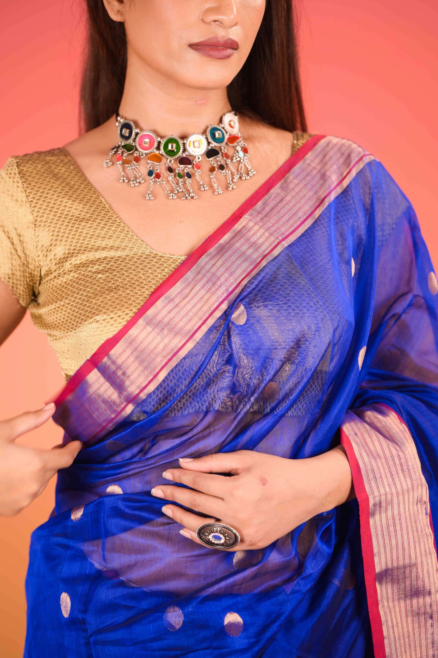 Megha Rupa Chanderi Cotton Silk Saree
