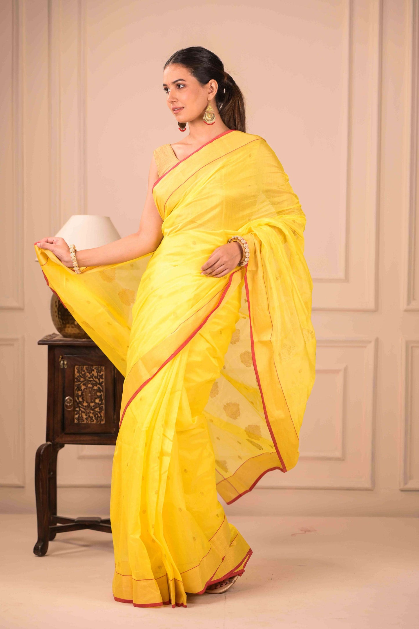 Surya Kanchana Chanderi Cotton Silk Saree
