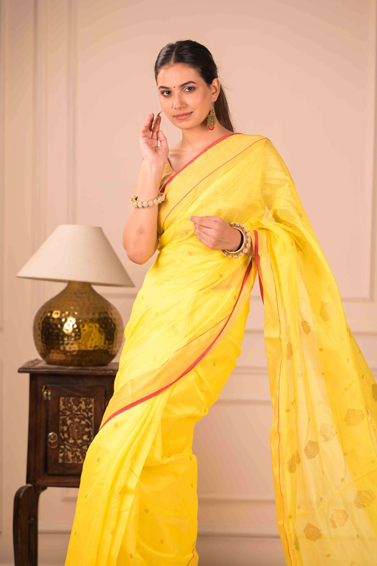 Surya Kanchana Chanderi Cotton Silk Saree
