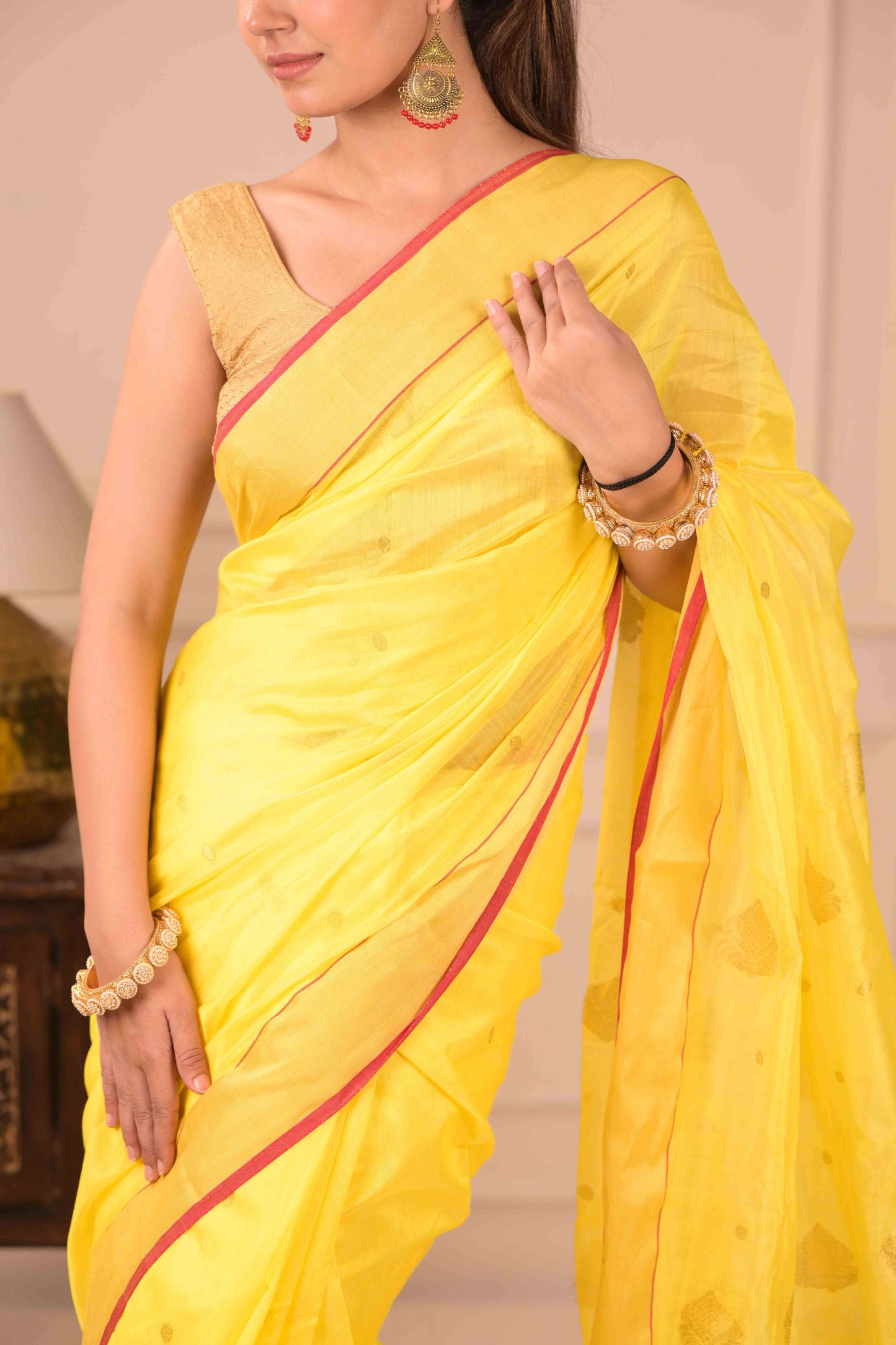 Surya Kanchana Chanderi Cotton Silk Saree