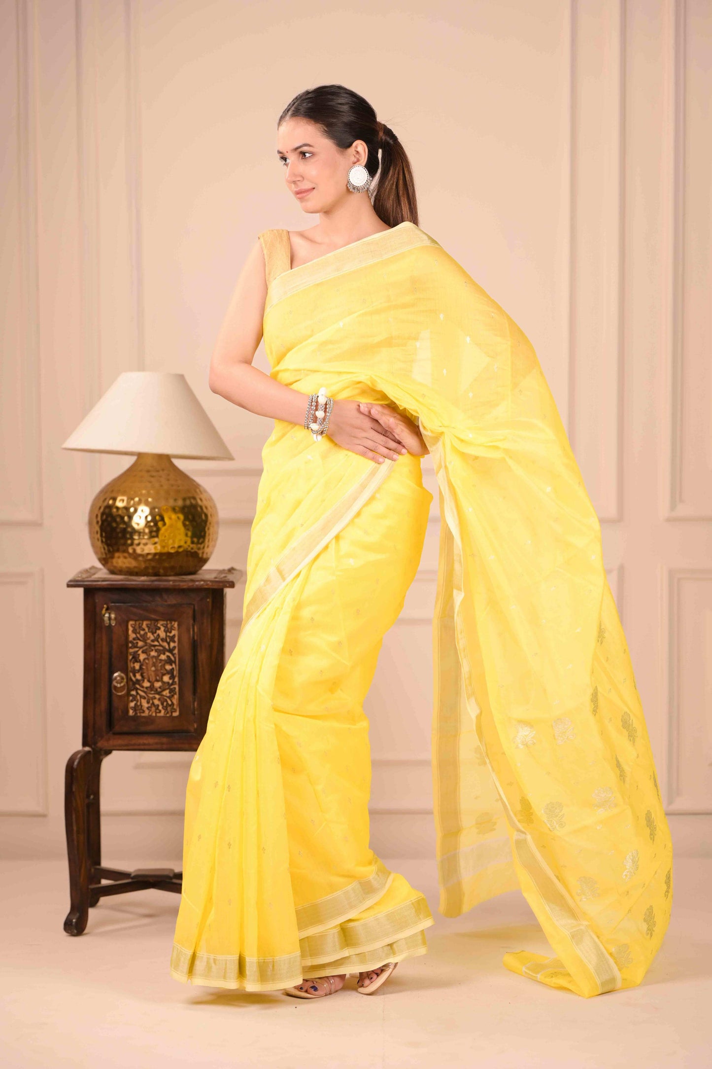 Surya Rupa Chanderi Cotton Silk Saree