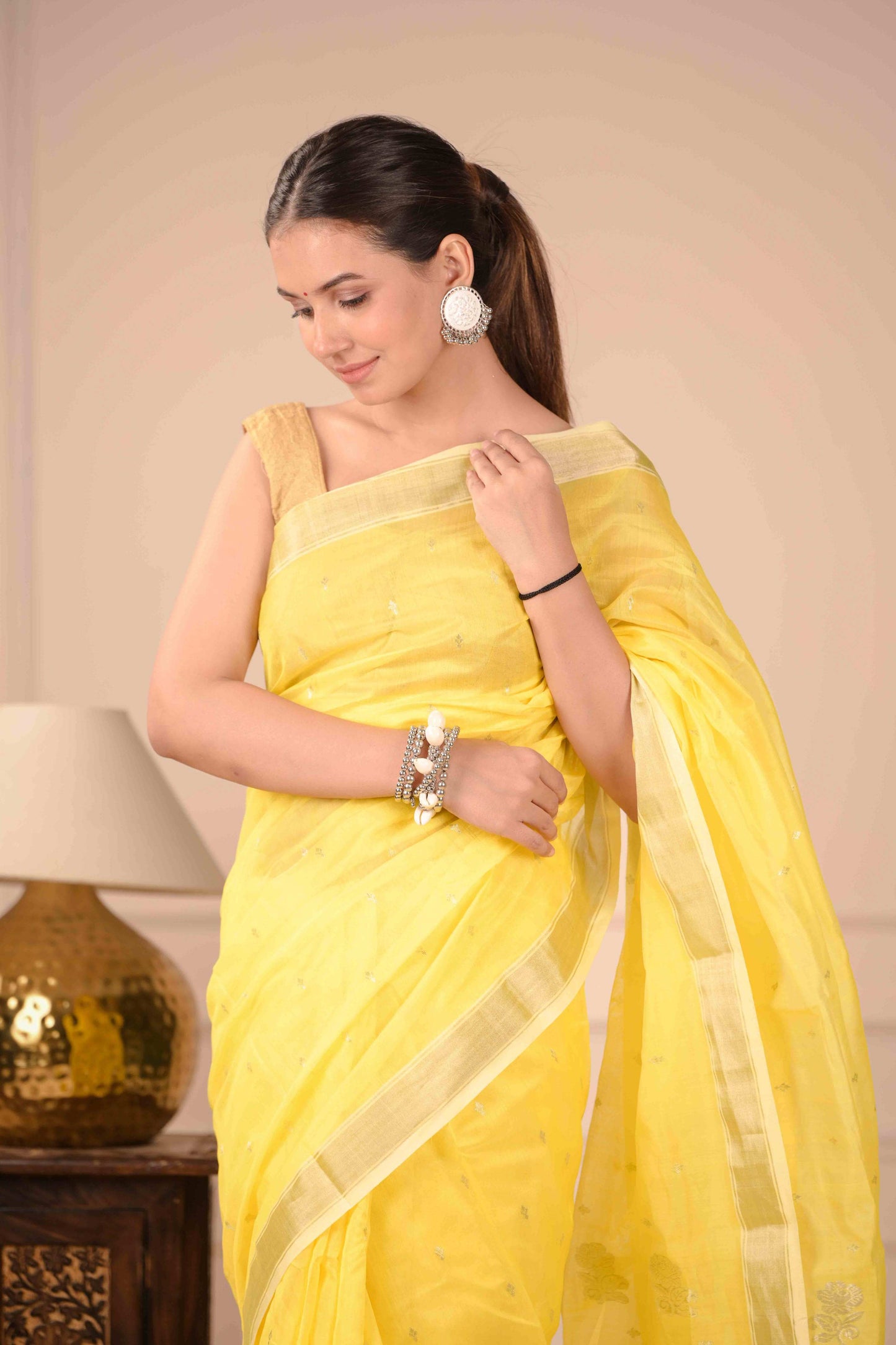 Surya Rupa Chanderi Cotton Silk Saree