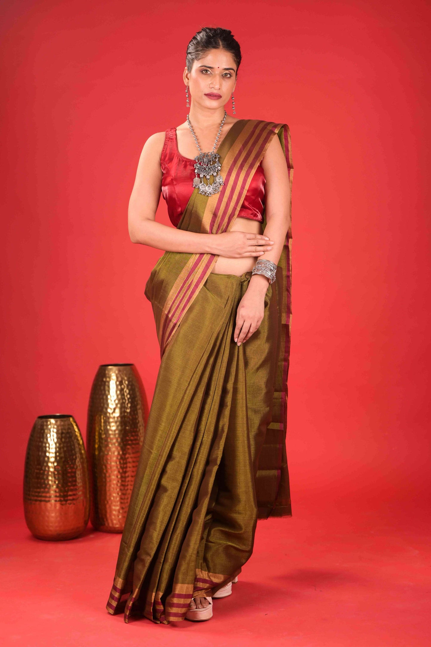 Kashtha Kanchana Chanderi Tissue Saree