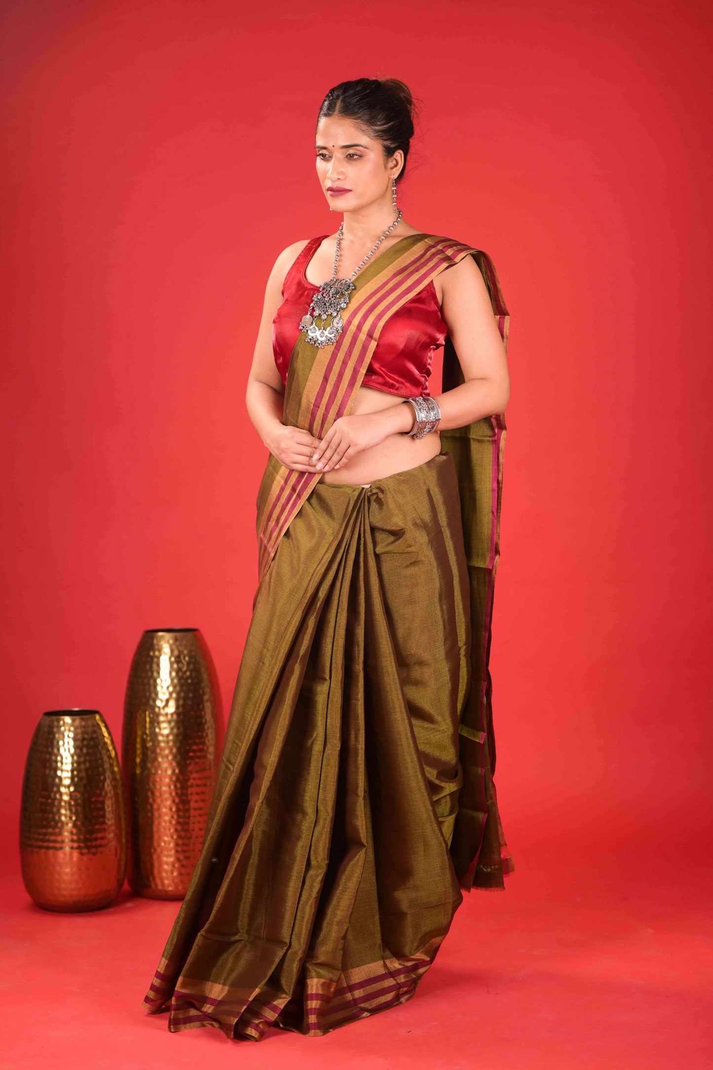 Kashtha Kanchana Chanderi Tissue Saree