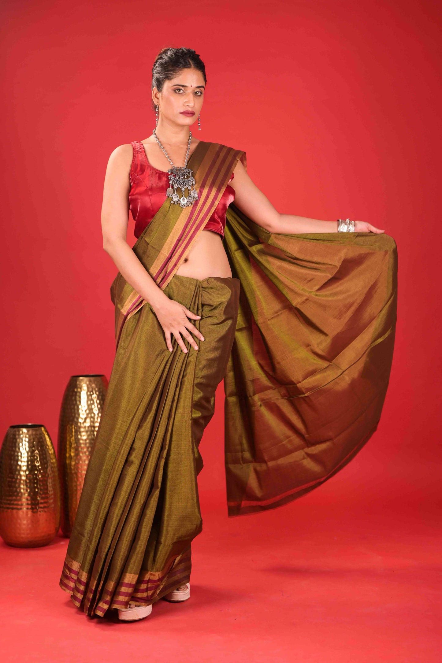 Kashtha Kanchana Chanderi Tissue Saree