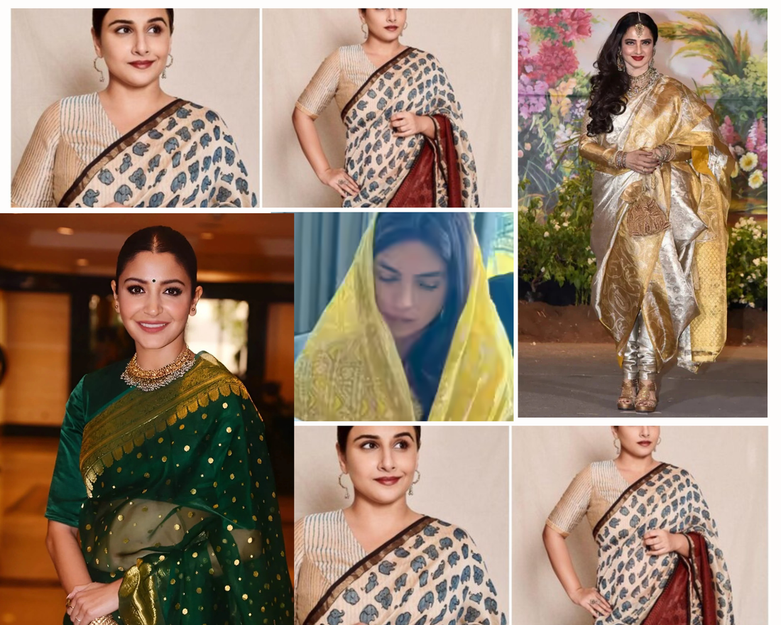 Celebrities Who Swear by Chanderi Sarees (and How You Can Style Them Too!)