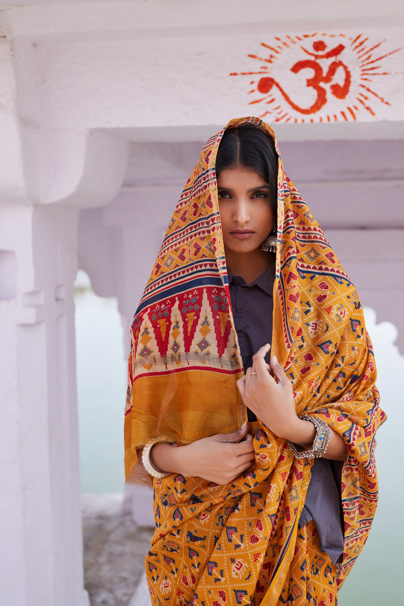 Shilpika Cotton Silk Chanderi Saree
