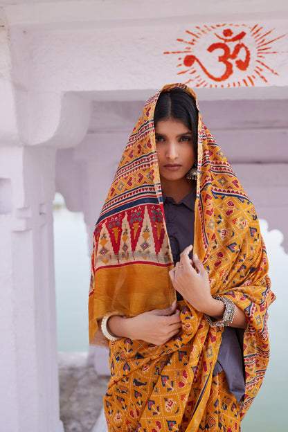 Shilpika Cotton Silk Chanderi Saree