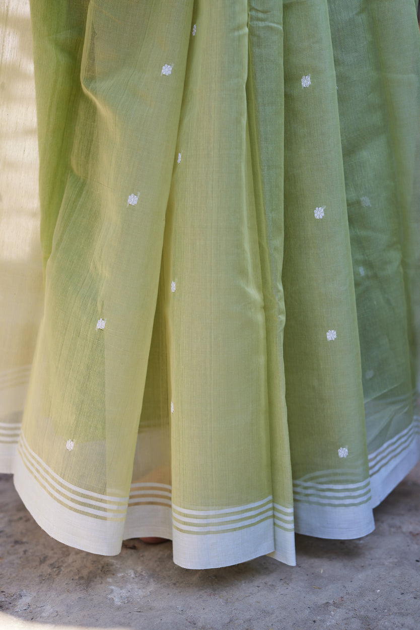 Kanak Katha Cotton Silk Chanderi Saree