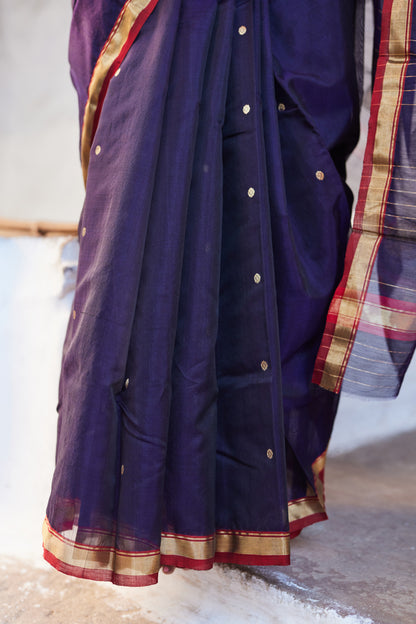 Neelima Leela Cotton Silk Chanderi Saree