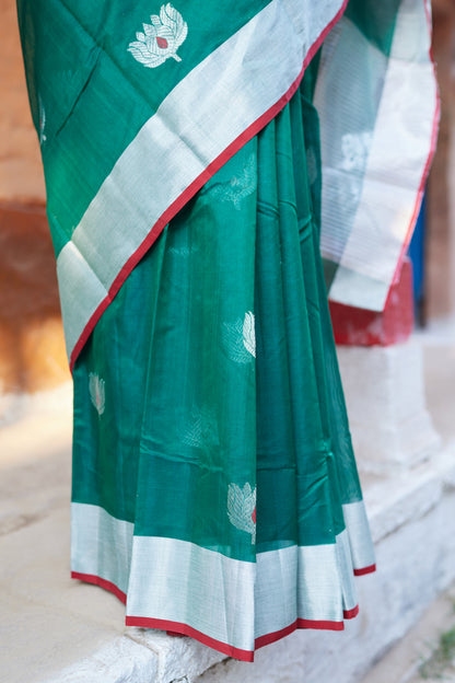 Kamalini Cotton Silk Chanderi Sarees
