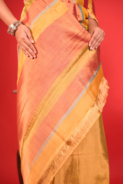 Kainnat Tarang Chanderi Tissue Saree