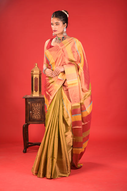 Kainnat Tarang Chanderi Tissue Saree