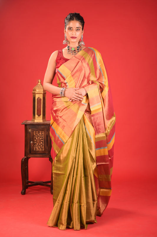 Kainnat Tarang Chanderi Tissue Saree