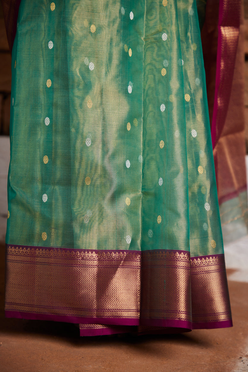Sitaari Noor Pure Silk Chanderi Saree