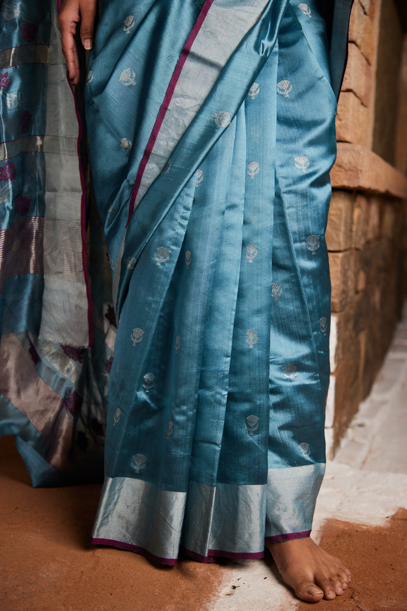 Gulzaar Pure Silk Chanderi Saree