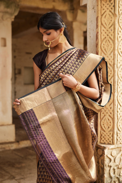 Naqsh Si Nazakat Pure Silk Chanderi Saree
