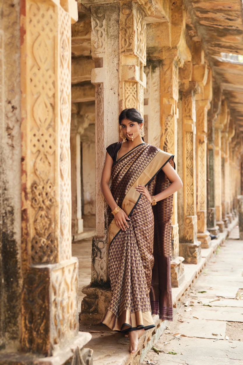 Naqsh Si Nazakat Pure Silk Chanderi Saree