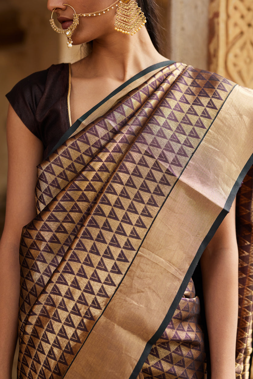 Naqsh Si Nazakat Pure Silk Chanderi Saree