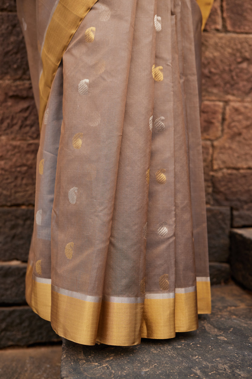 Aamprapali Cotton Silk Chanderi Saree