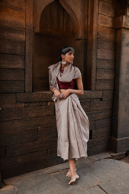 Kainnat Tissue Silk Chanderi Saree
