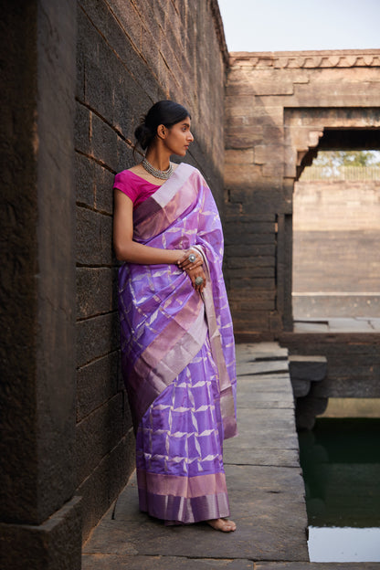 Shabnam Pattu Silk Chanderi Saree