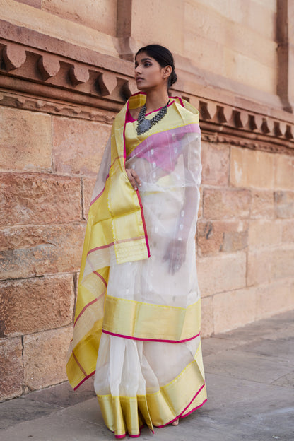 Mannat Kattan Silk Chanderi Sarees