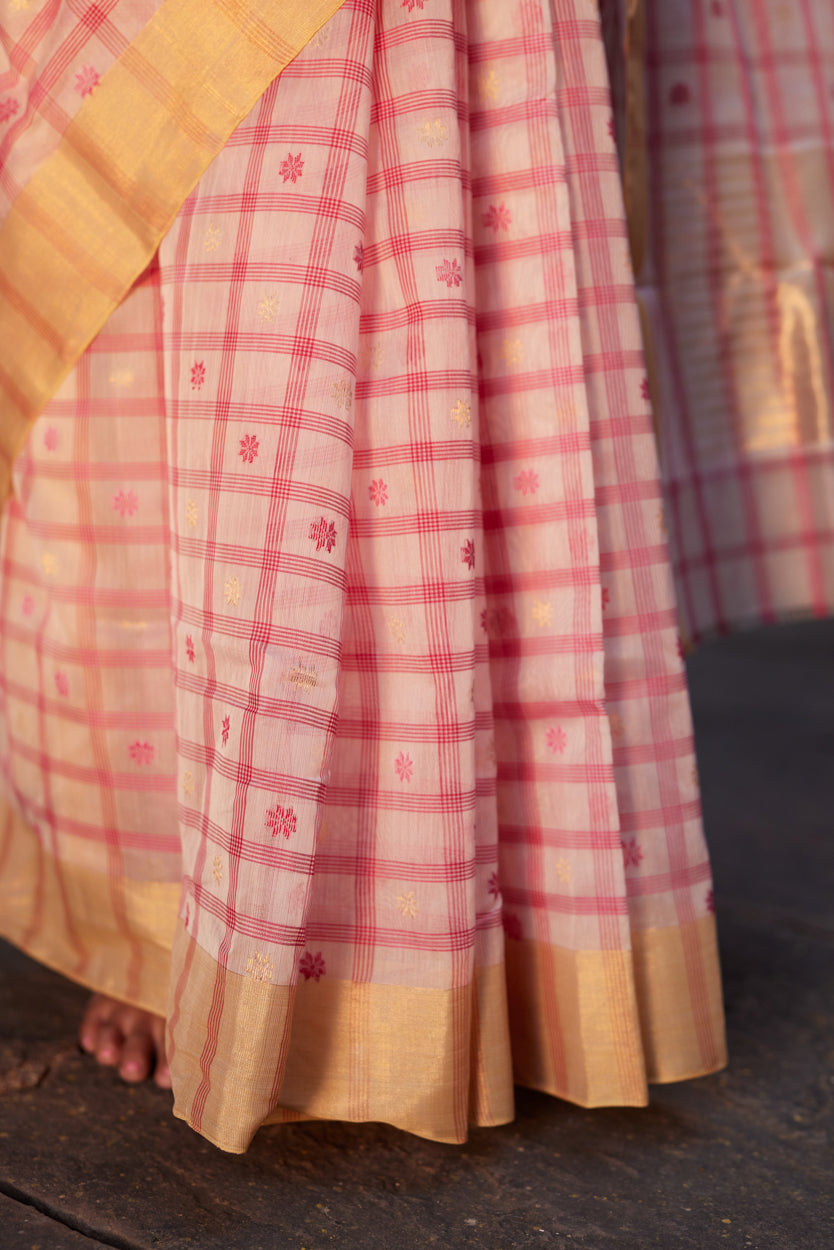 Sitaaron Si Nazakat Silk Chanderi Saree