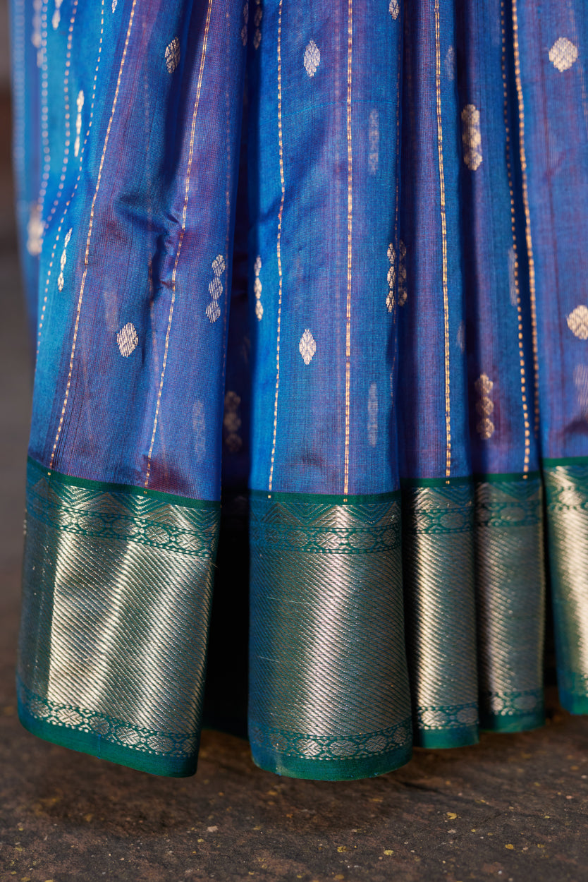 Shahi Aarzoo Pattu Silk Chanderi Saree