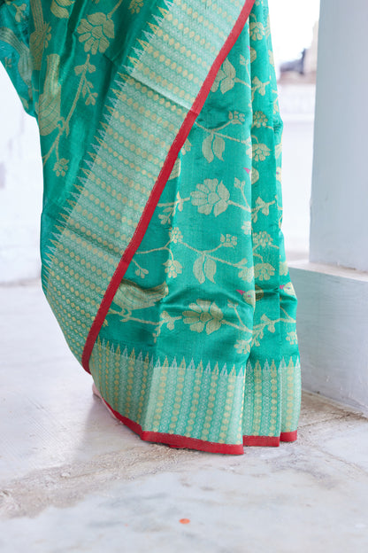 Shayrana Pattu Silk Chanderi Saree
