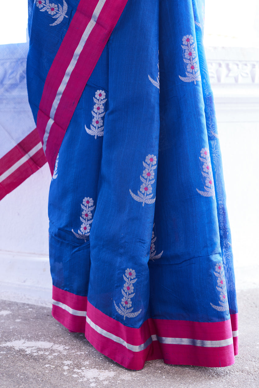 Meherbano Pattu Silk Chanderi Saree