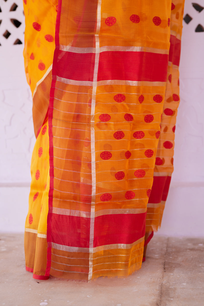 Shilp Leela Kattan Silk Chanderi Saree