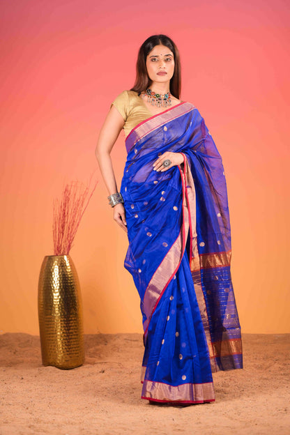 Megha Rupa Chanderi Cotton Silk Saree