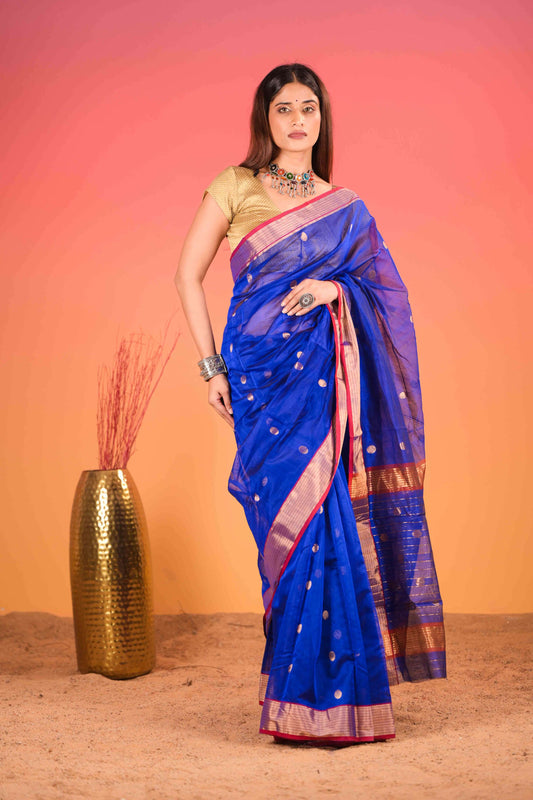 Megha Rupa Chanderi Cotton Silk Saree
