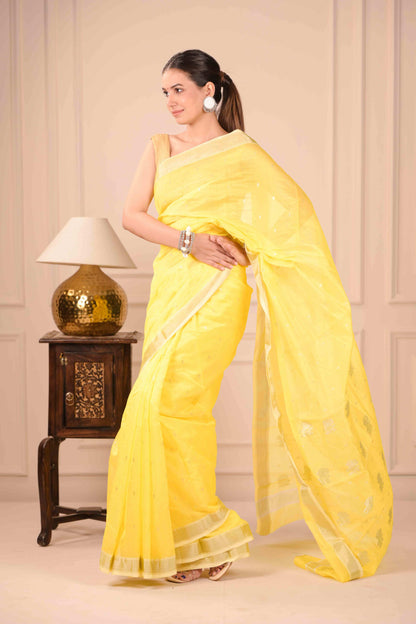 Surya Rupa Chanderi Cotton Silk Saree