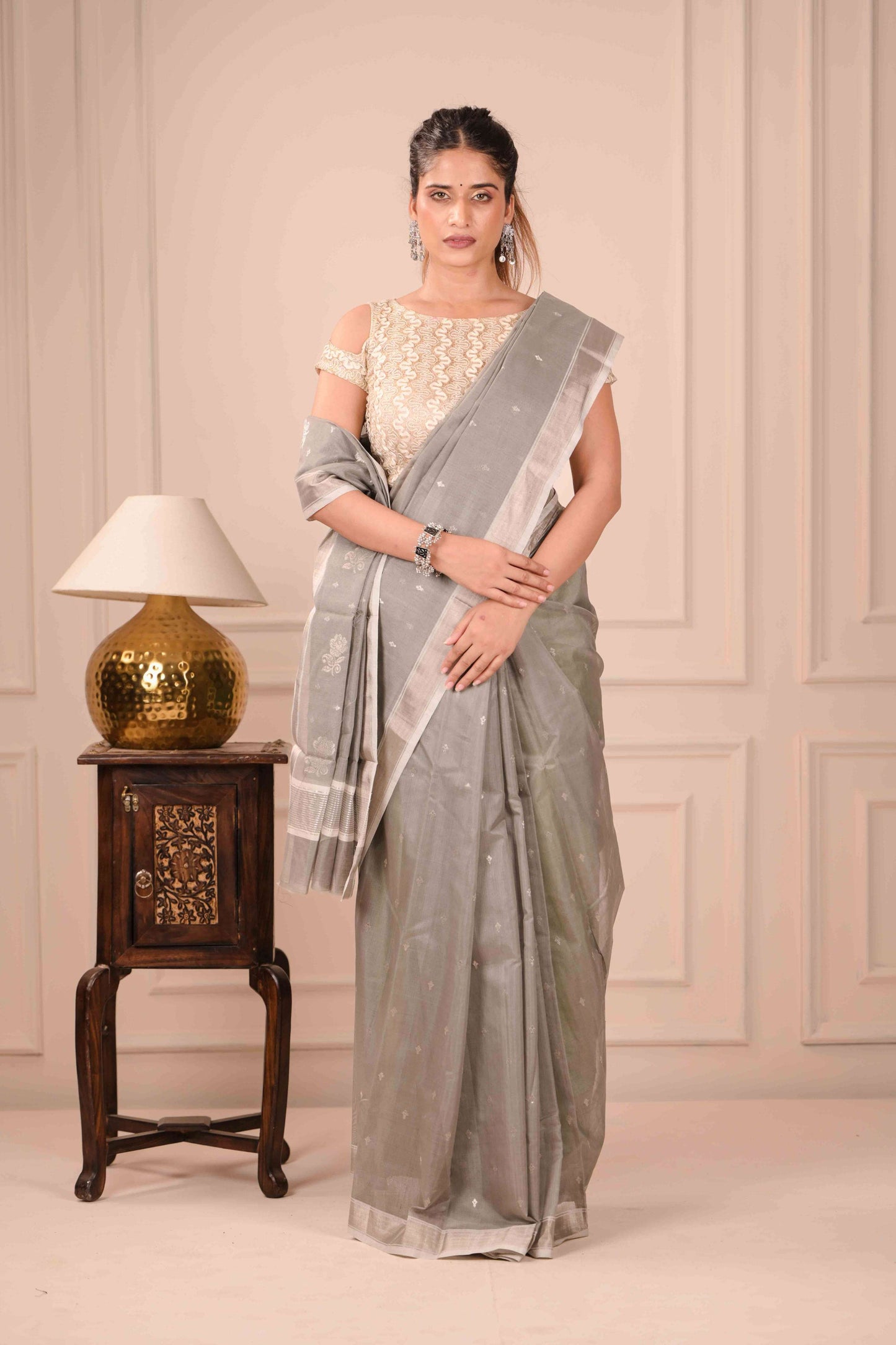 Kajjala Jyoti Saree Chanderi Cotton Silk Saree