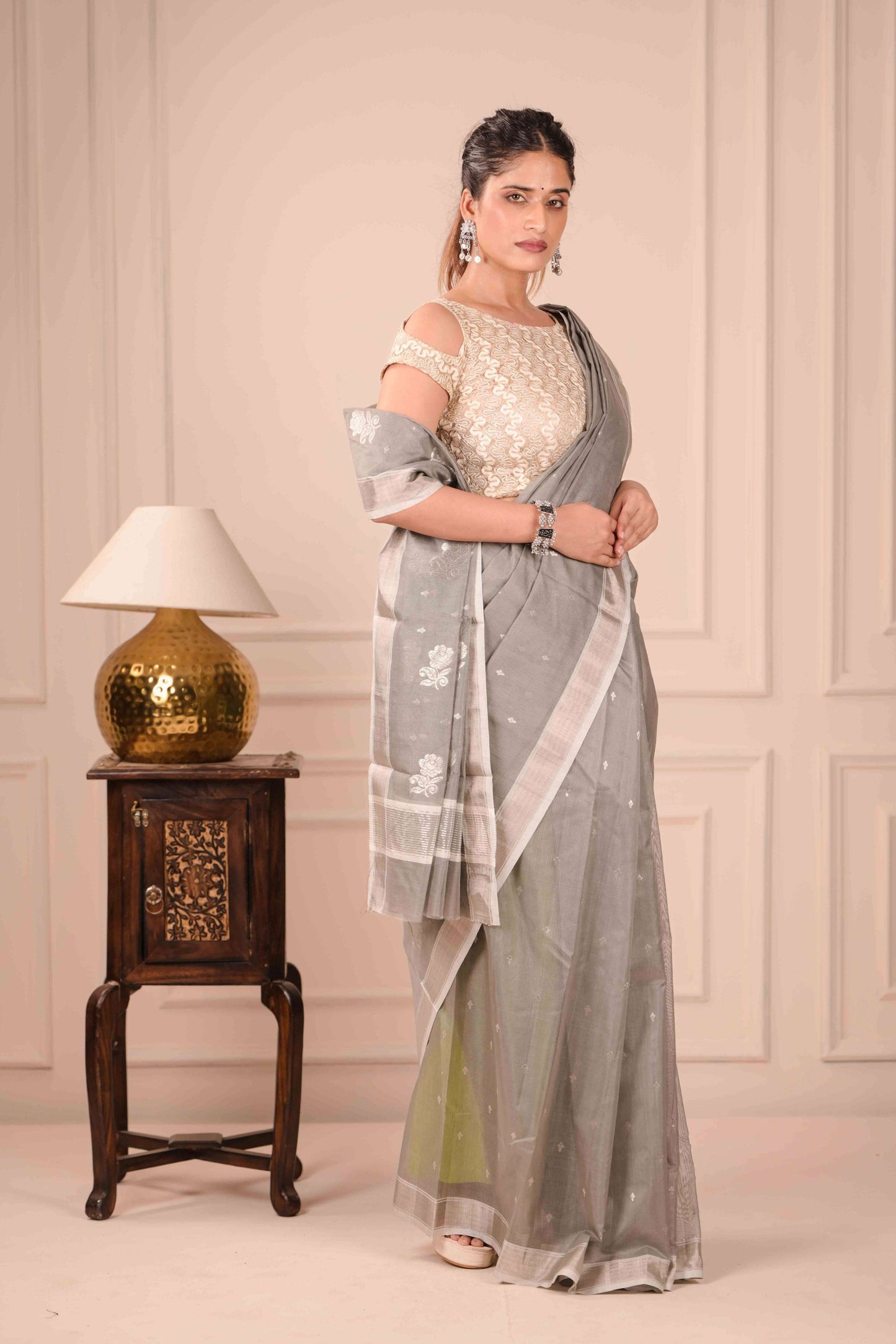 Kajjala Jyoti Saree Chanderi Cotton Silk Saree