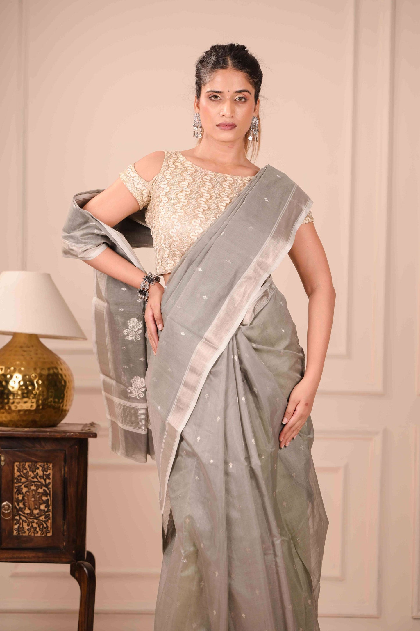 Kajjala Jyoti Saree Chanderi Cotton Silk Saree