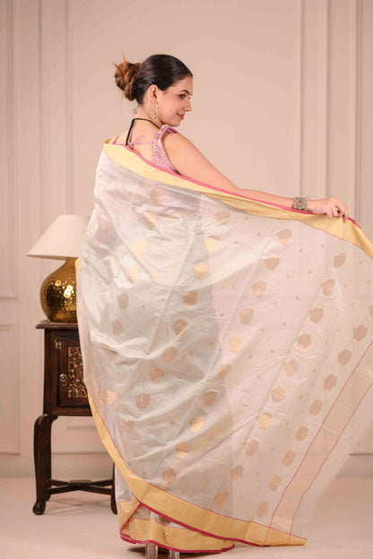 Suddha Kanchana Chanderi Cotton Silk Saree