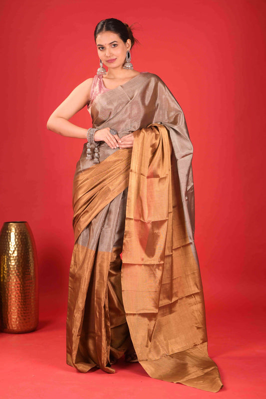 Suraj Chaand Chanderi Tissue Saree